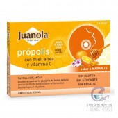 Juanola Própolis Pastillas Naranja 24 Pastillas