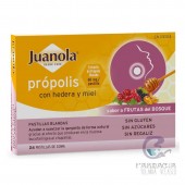 Juanola Própolis Hiedra Pastillas Frutas del Bosque 24 Pastillas