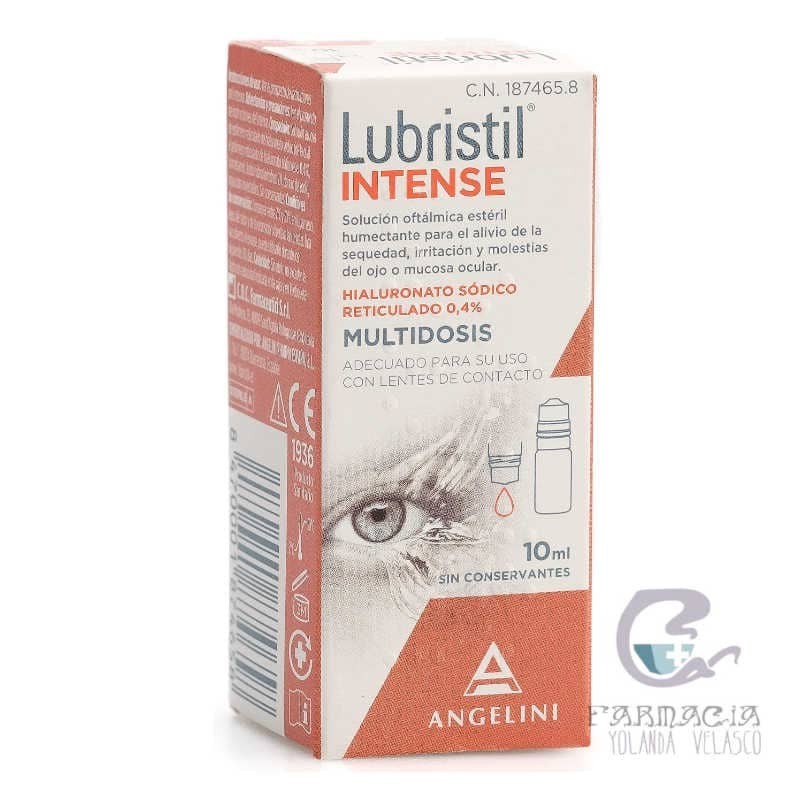 Lubristil Intense Solución Oftálmica Multidosis 10 ml