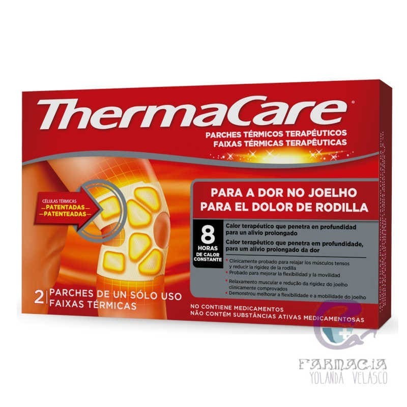 Thermacare Parche Térmico Rodilla 2 Parches