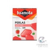 Juanola Perlas 25 gr Sabor Fresa Mentolada