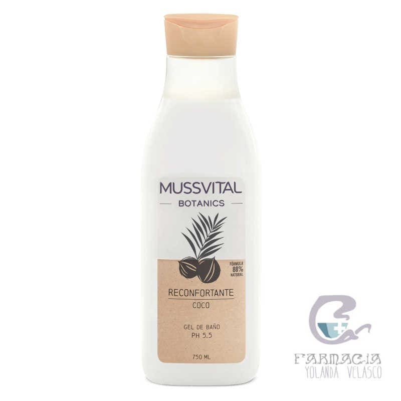 Mussvital Botanics Gel de Baño Coco 750 ml
