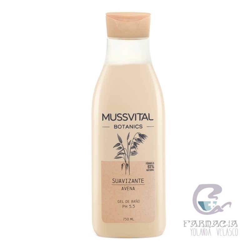 Mussvital Botanics Gel de Baño Avena 750 ml