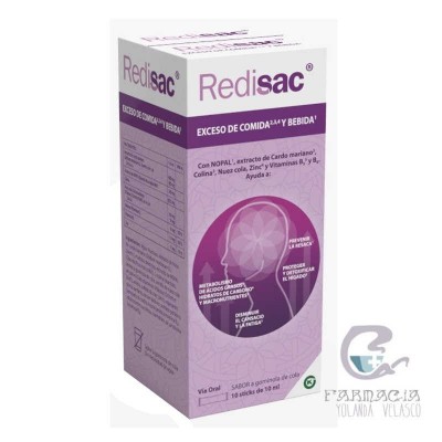 Redisac 10 Sticks 10 ml Sabor Gominola de Cola