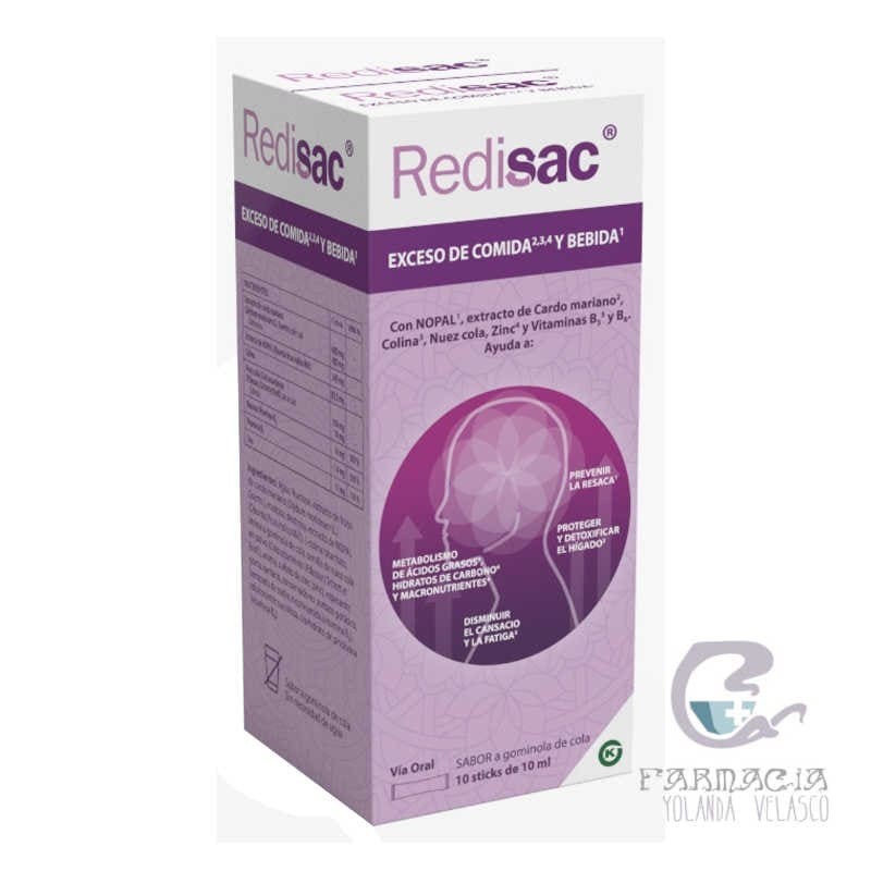 Redisac 10 Sticks 10 ml Sabor Gominola de Cola