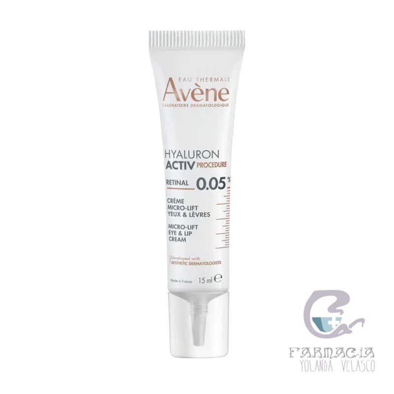 Avene Hyaluron Acticv Procedure Crema Micro-Lifting Ojos & Labios 15 m