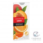 Sawes Caramelos blister Sin Azucar 22 gr Sabor Frutos del Sol
