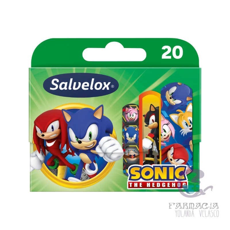 Salvelox Sonic Apósito Adhesivo 20 Tiras Infantiles
