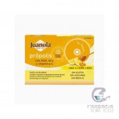 Juanola Própolis Miel Zinc y Vitamina C 36 Pastillas Goma Limon Miel