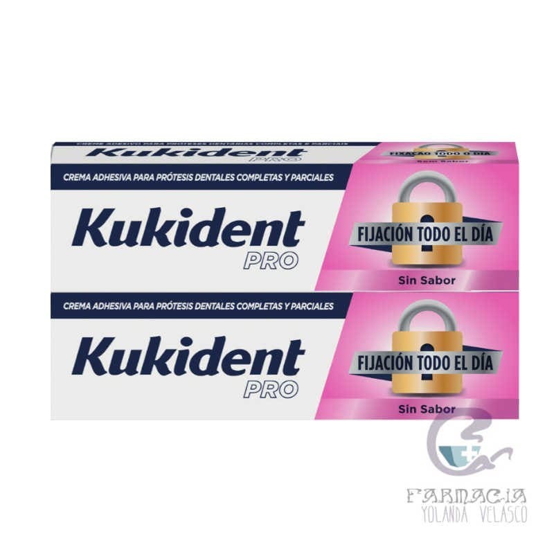 Kukident Pro Plus Complete Sabor Neutro Duplo 2x47 gr