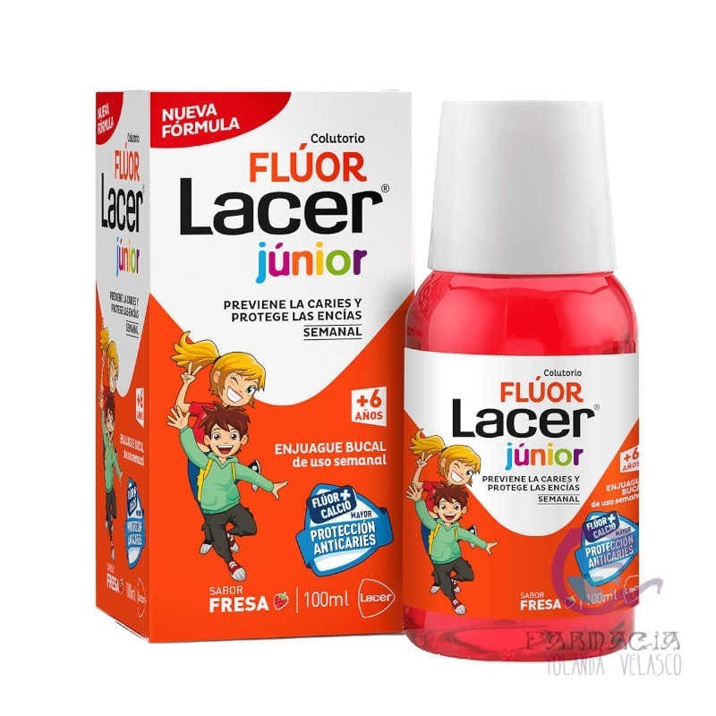 Lacer Colutorio Fluor Semanal 0.2 Fresa 100 ml