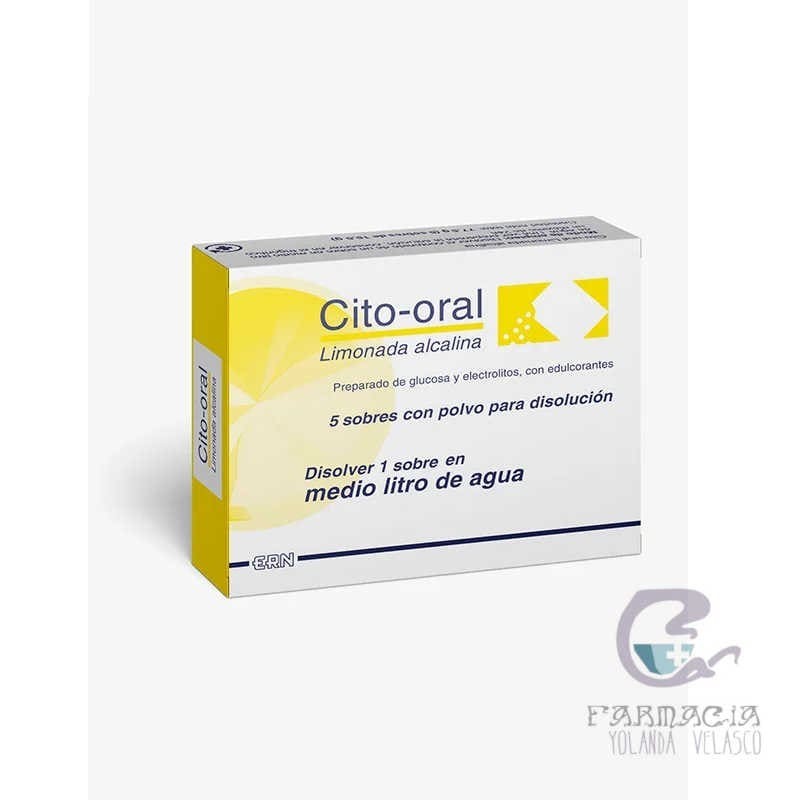 Cito-Oral Limonada Alcalina 15,28 g 5 Bolsas