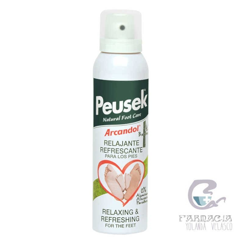 Peusek Arcandol Relajante y Tonificante Pies 150 ml con Pulverizador