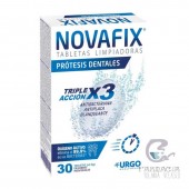 Novafix Tabletas Limpiadoras Triple Acción 30 Unidades
