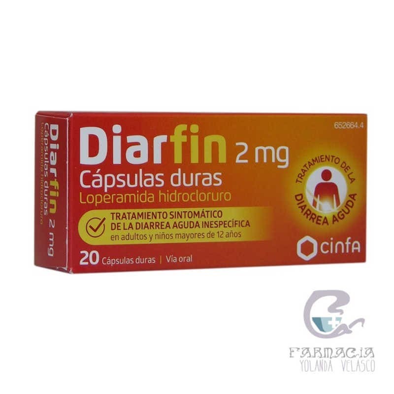 Diarfin 2 mg 20 Cápsulas