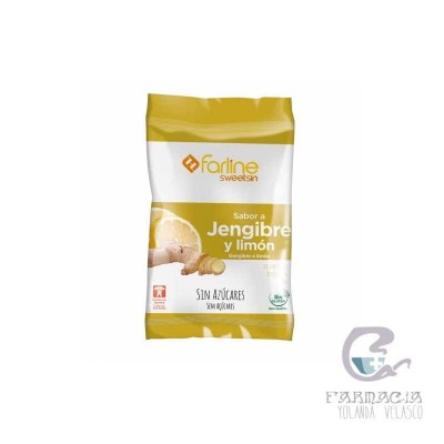 Farline Sweetsin Caramelos 1 Bolsa 40 gr Sabor Limón Jengibre