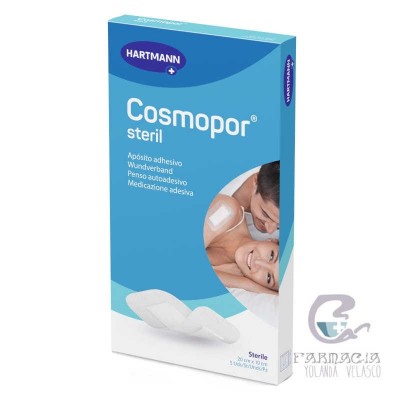 Cosmopor Steril Apósito Estéril 5 Unidades 20x10 cm