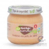 Nutriben Ecopotitos Inicio a la Carne Pollo de Corral con Verduras 120 gr