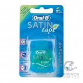 Oral B Satin Tape Fluor Cinta Dental Menta 25 m