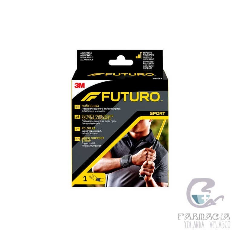 Futuro Muñequera Deportiva Velcro Sport Talla S