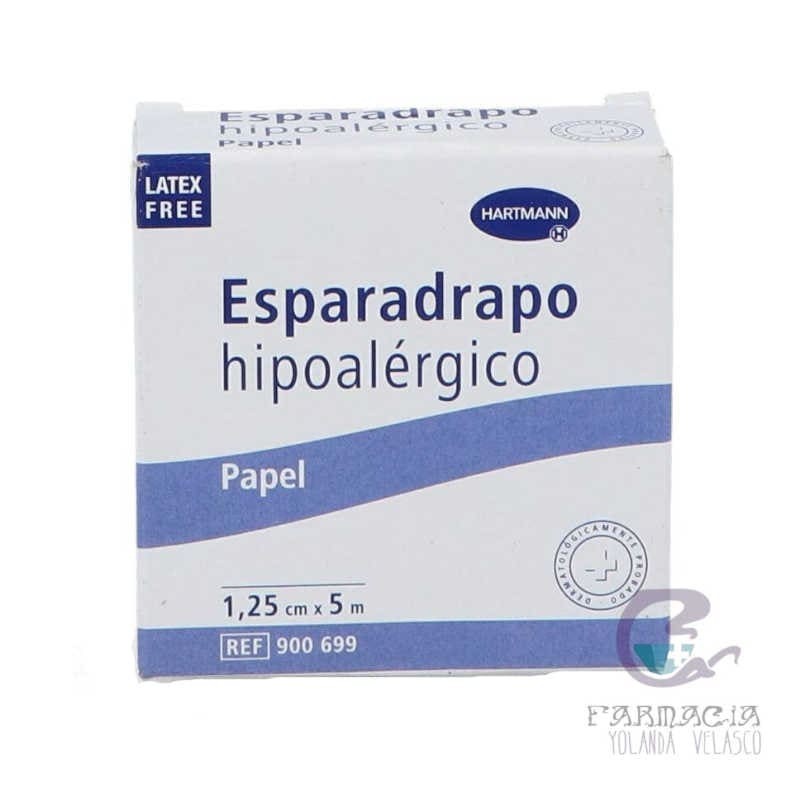 Esparadrapo Hipoalérgico Hartmann Papel 5x1,25 cm