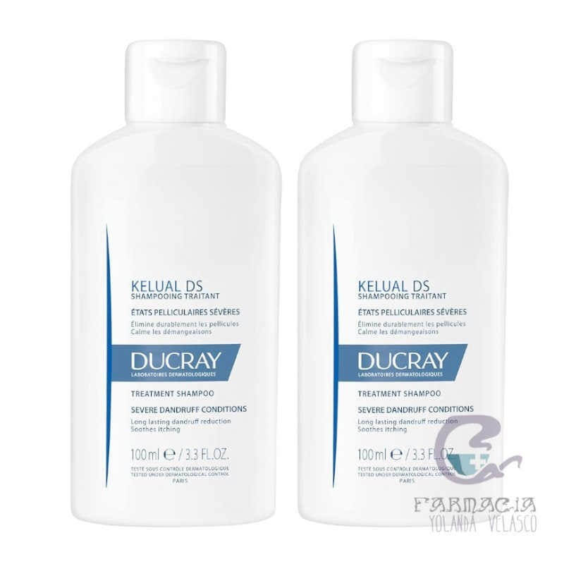 Ducray Pack Kelual DS Champú 2x100 ml