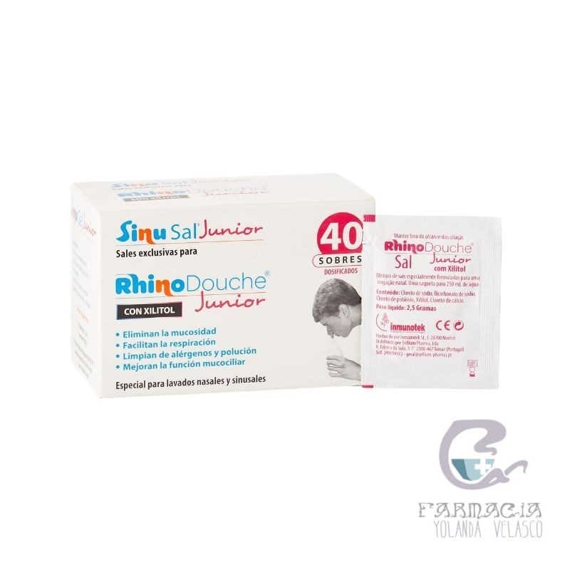 Rhinodouche Sal Junior 40 Sobres 2,5 gr