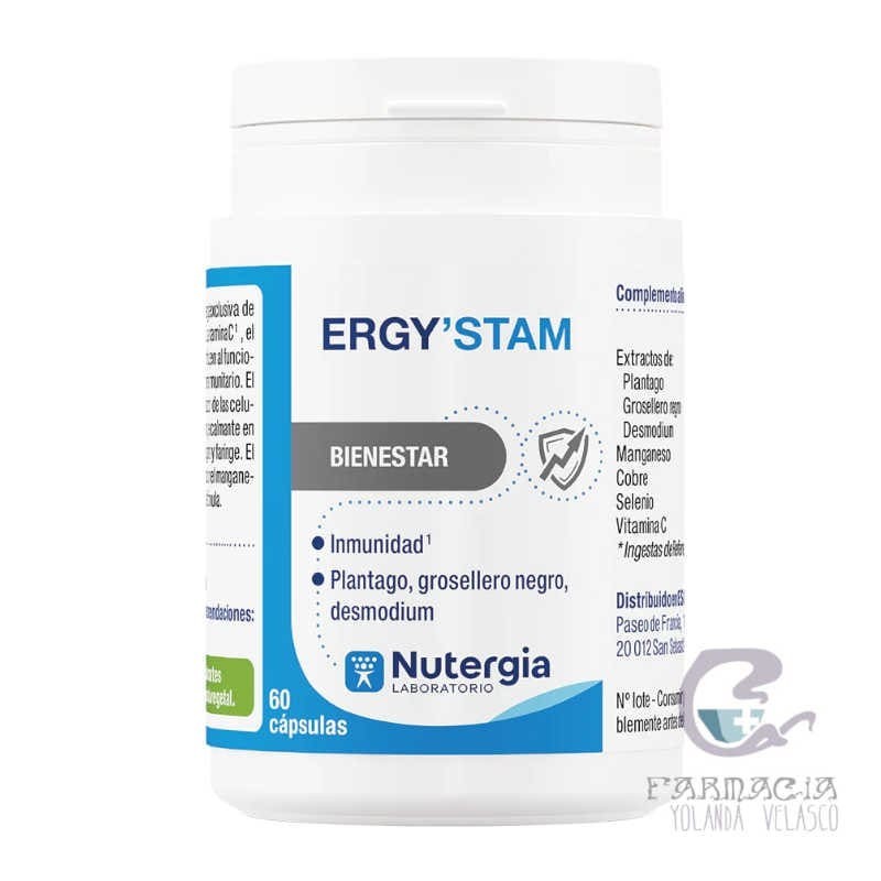 Nutergia Ergy´Stam 60 Cápsulas