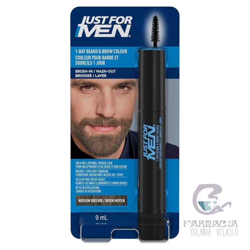 Just For Men Retoque de Canas 9 gr Color Castaño Medio