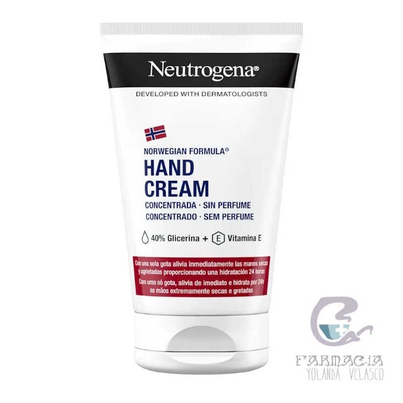 Neutogena Crema de Manos sin Perfume 50 ml