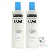 T-Gel Champú Cabello Normal y Graso Neutrogena 2x250 ml