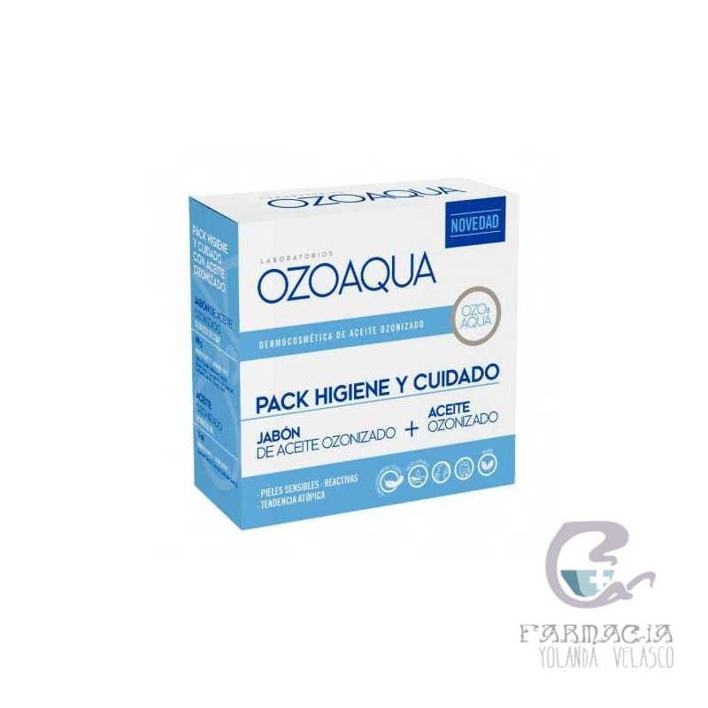 Ozoaqua Pack Aceite Ozonizado 15 ml + Jabón de Aceite Ozonizado 100 gr