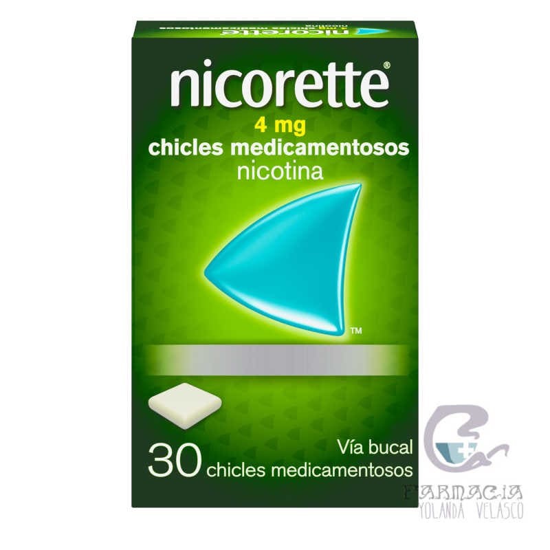 Nicorette 4 mg 30 Chicles