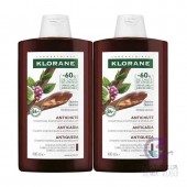 Klorane Pack Duo Champú Quinina 2x400 ml