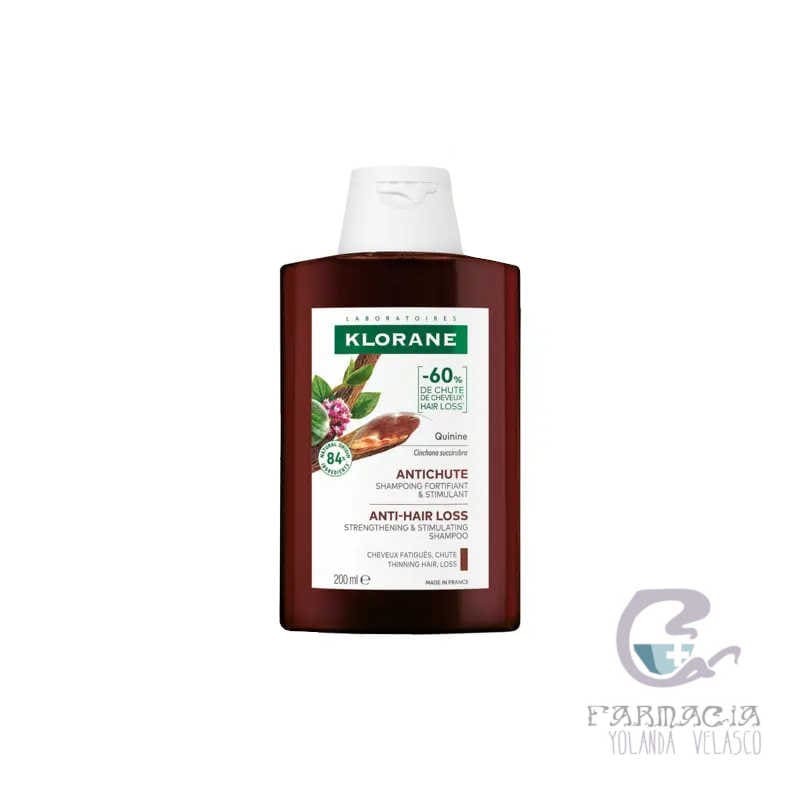 Klorane Champú a la Quinina con Vitamina B 200 ml