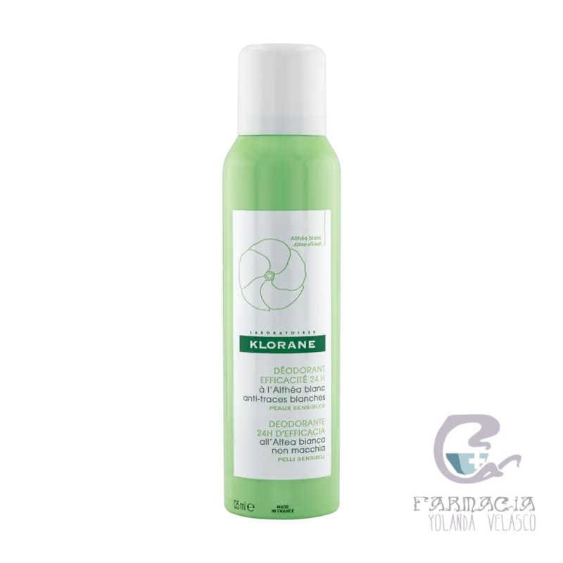 Klorane Desodorante a la Altea Blanca Muy Suave Spray 150 ml