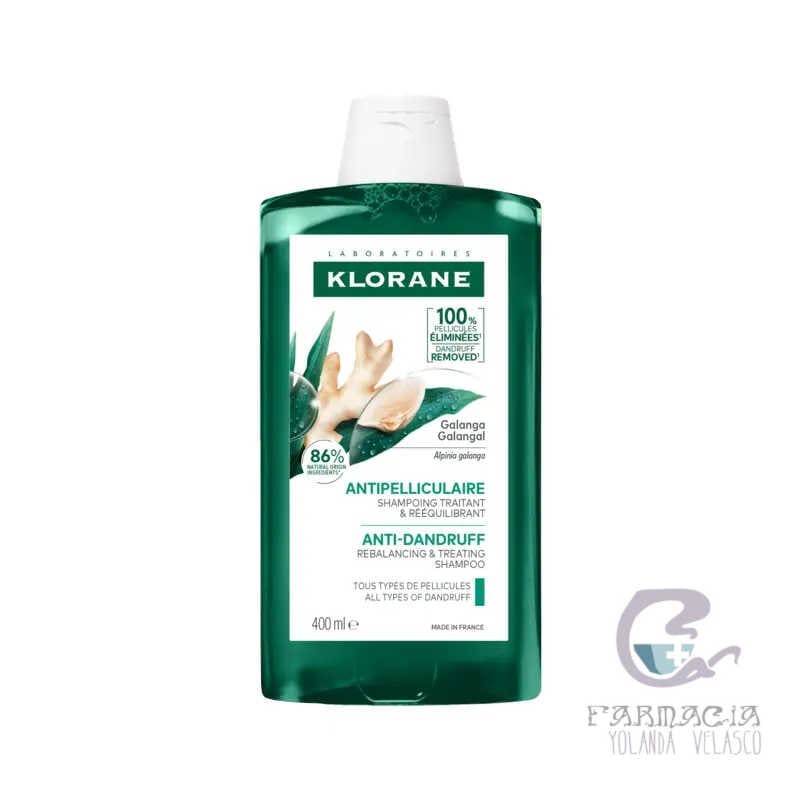 Klorane Champú Reequilibrante a la Galanga 400 ml