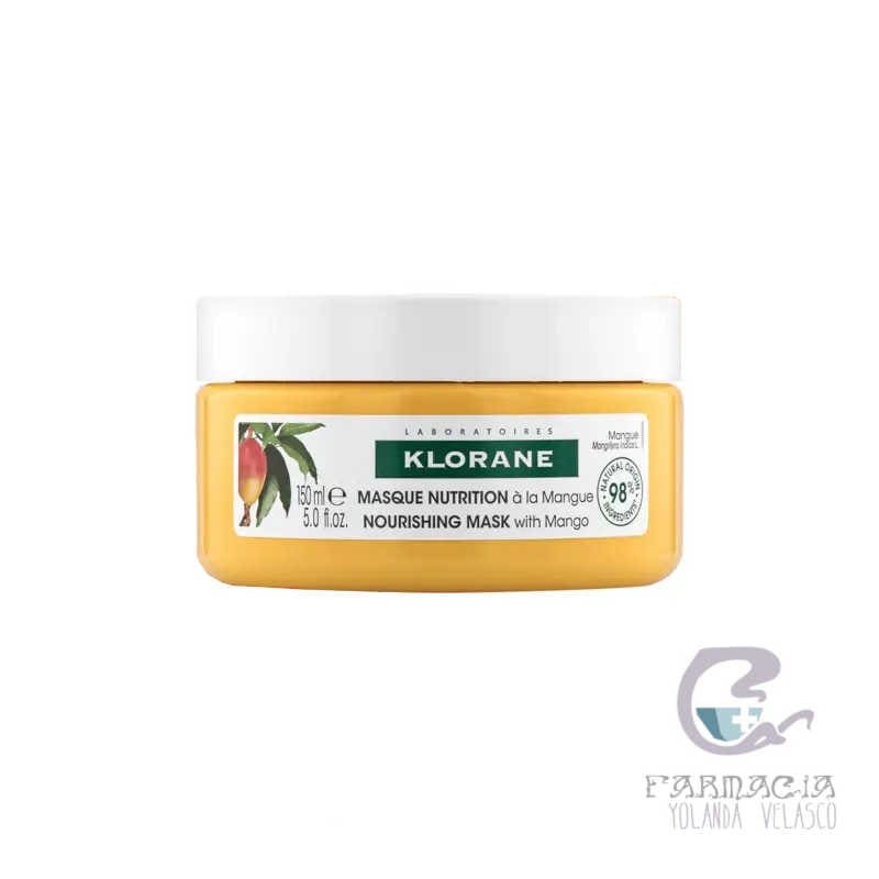 Klorane Mascarilla Repara a la Manteca de Mango 150 ml