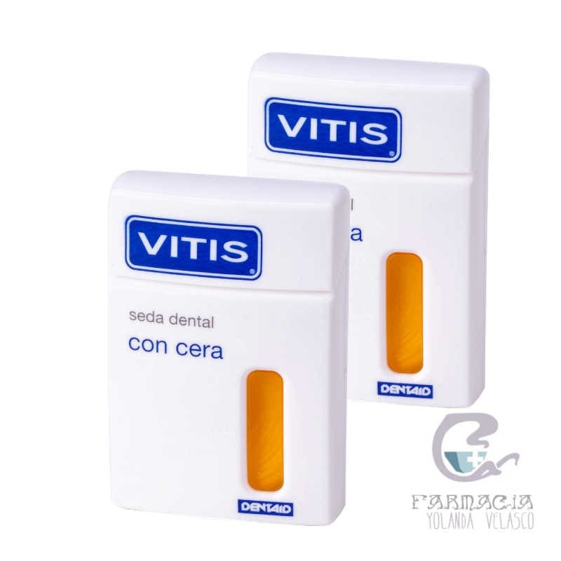 Vitis Seda Dental con Cera 50 m Duplo