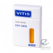 Vitis Seda Dental con Cera 50 m