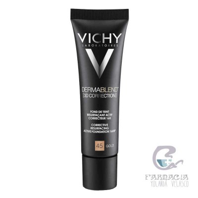 Vichy Dermablend 3D Correction SPF15 Oil Free 45 Gold