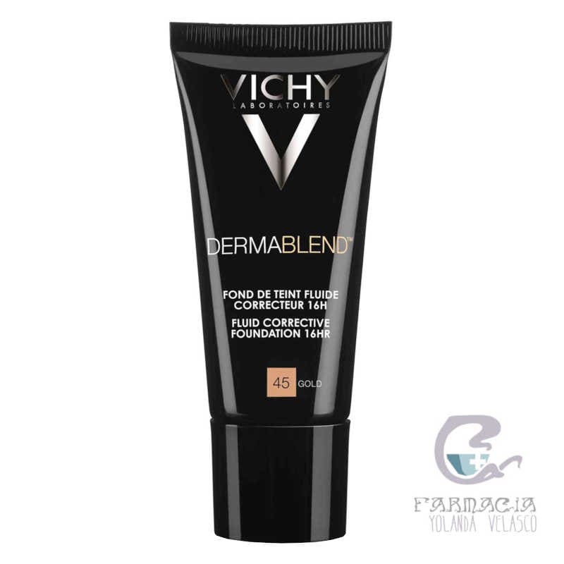 Vichy Dermablend Fondo de Maquillaje Corrector 30 ml 45 Gold