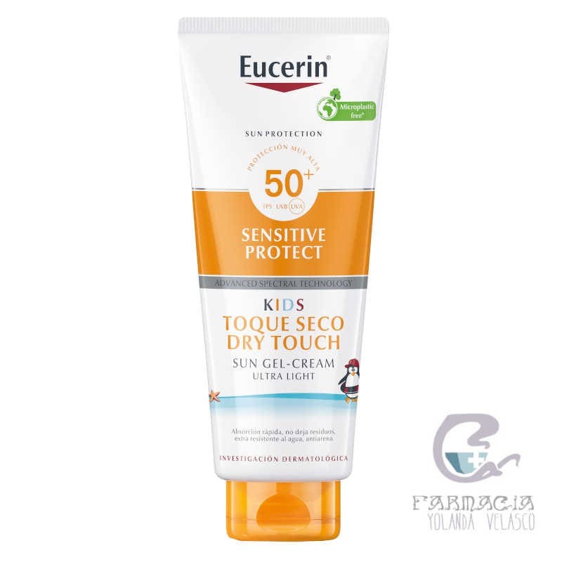 Eucerin Sun Kids Toque Seco Gel-Crema FPS 50+ 200 ml