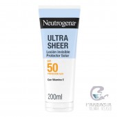 Neutrogena Ultra Sheer Loción Corporal SPF50 200 ml