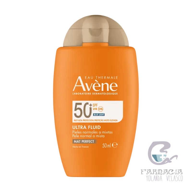 Avene Mat Perfect Fluído con Color SPF 50+ 50 ml