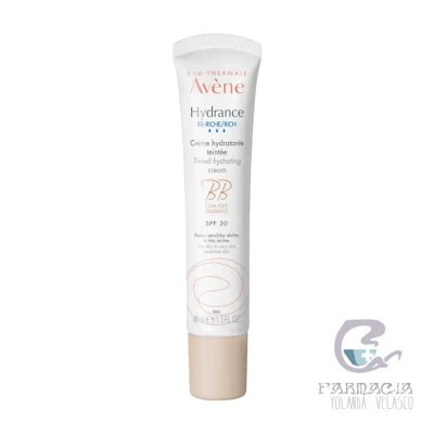 Avene Hydrance BB-Rica Emulsión Hidratante SPF 30 Con Color 40 ml
