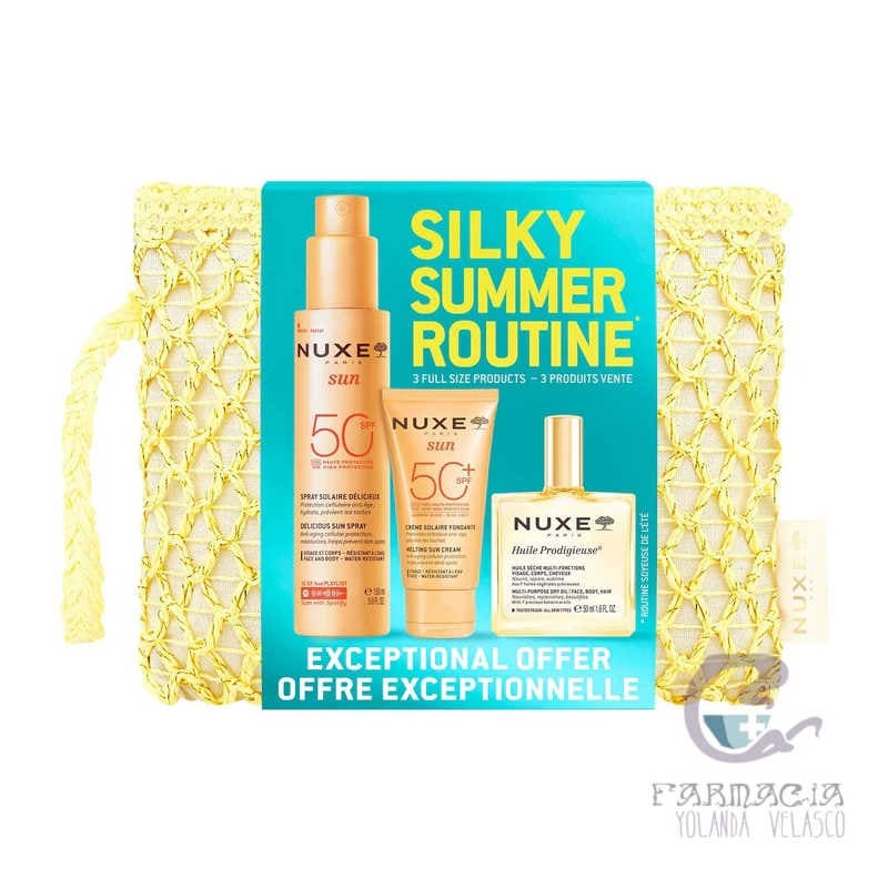 Nuxe Sun Neceser Essentials Silky Summer Routine