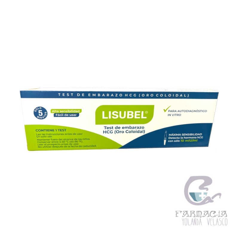 Test de Embarazo Lisubel 1 Unidad