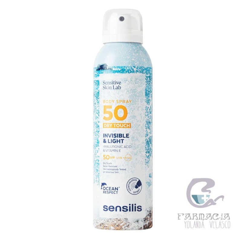 Sensilis Body Spray Dry Touch 250 ml
