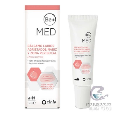 Be+ Med Bálsamo Labios Agrietados Nariz y Zona Peribucal 15 ml